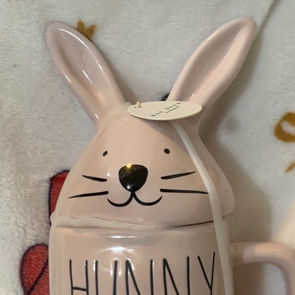 Hunny Bunny Mug w/ Bunny Head Topper